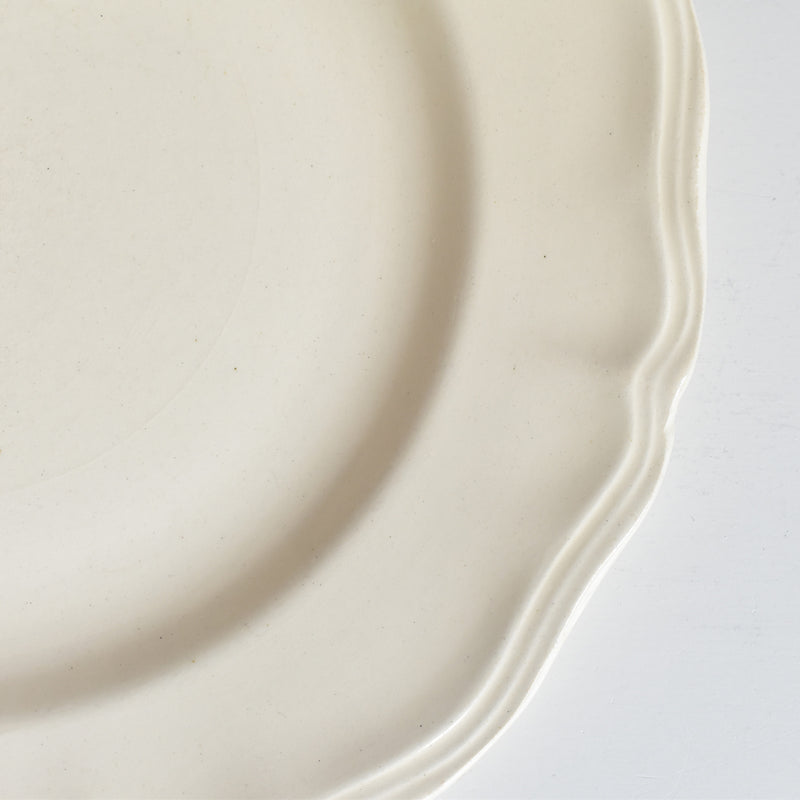 Vintage Plate: Digoin & Sarreguemines "Rohan" (Petal Edge) G