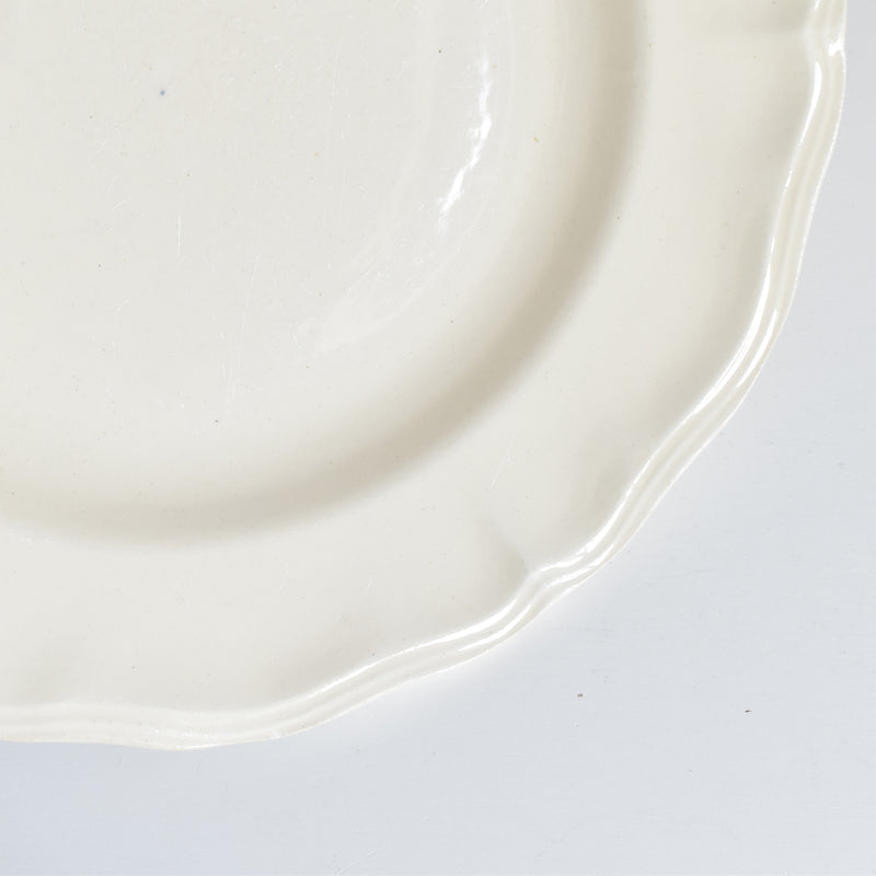 Vintage Plate: Digoin & Sarreguemines "Rohan" (Petal Edge) G