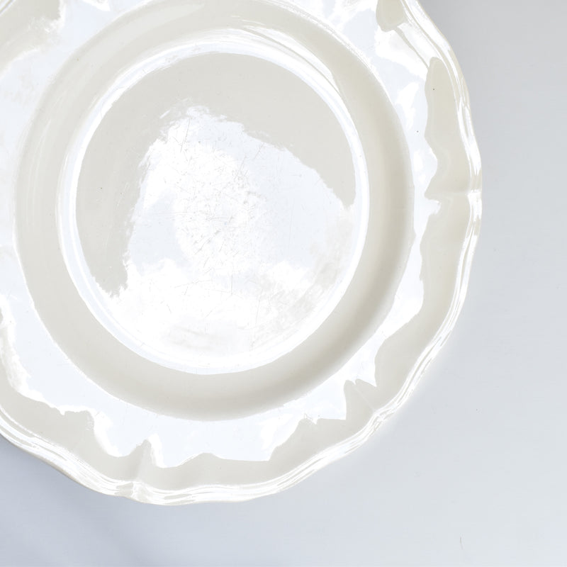 Vintage Plate: Digoin & Sarreguemines "Rohan" (Petal Edge) G