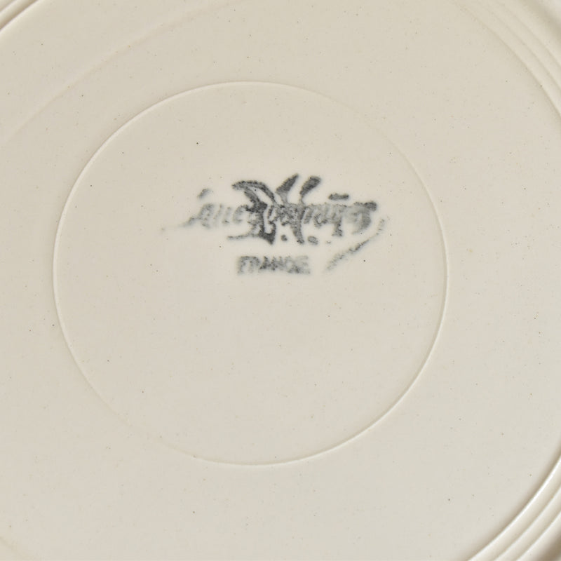 Vintage Plate: Digoin & Sarreguemines "Rohan" (Petal Edge) G