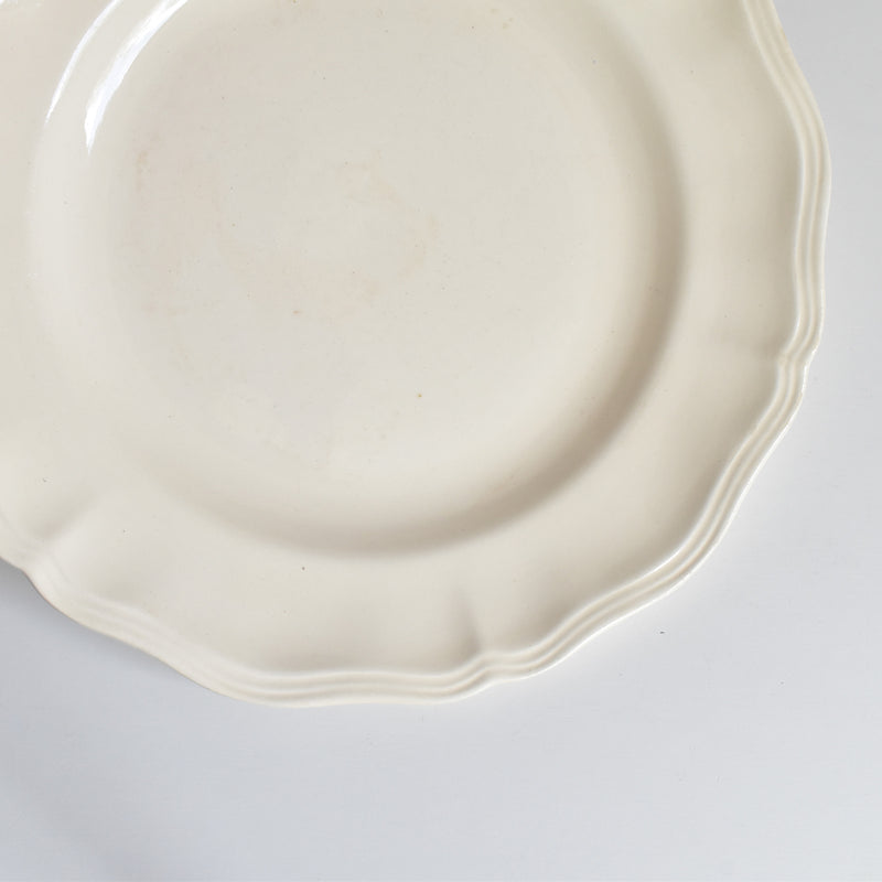 Vintage Plate: Digoin & Sarreguemines Rohan (Scalloped Rim) H