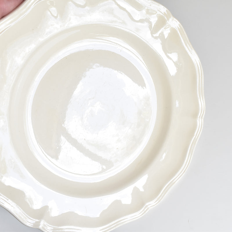 Vintage Plate: Digoin & Sarreguemines Rohan (Scalloped Rim) H