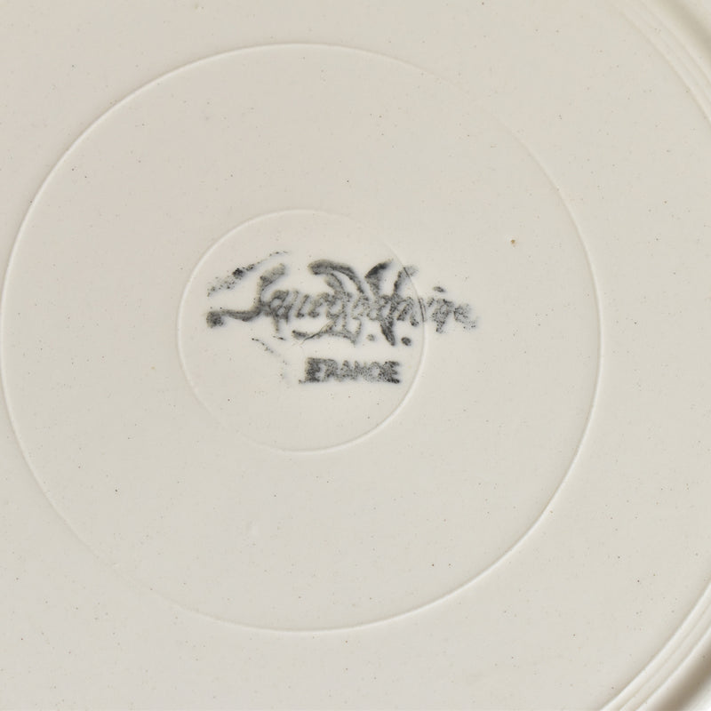 Vintage Plate: Digoin & Sarreguemines Rohan (Scalloped Rim) H