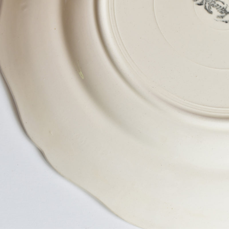 Vintage Plate: Digoin & Sarreguemines Rohan (Scalloped Rim) H