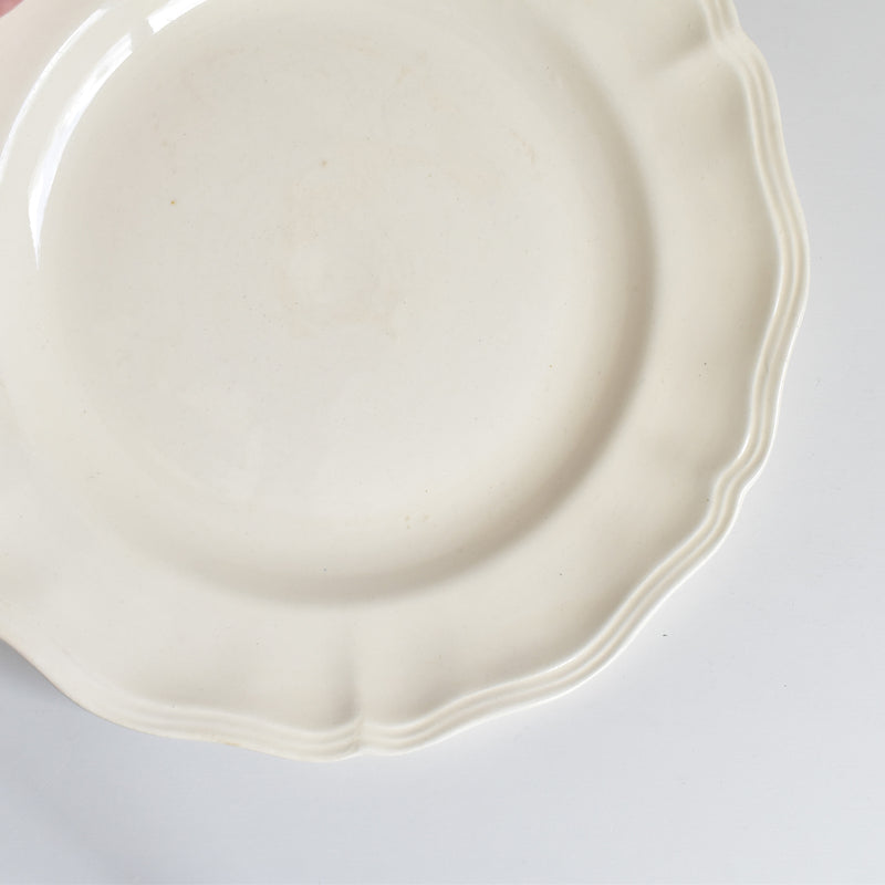 Vintage Plate: Digoin & Sarreguemines Rohan (Scalloped Rim) H