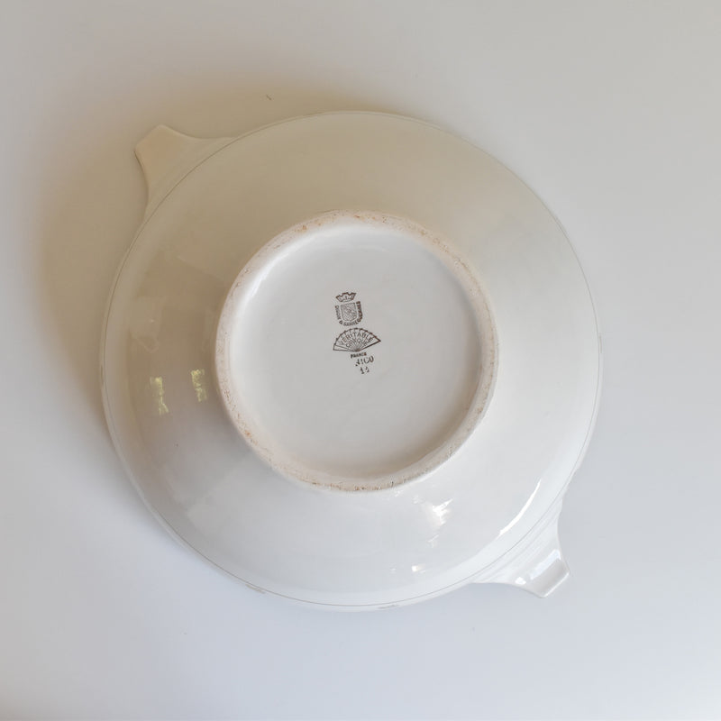 Vintage Salad Bowl Digoin & Sarreguemines Nico