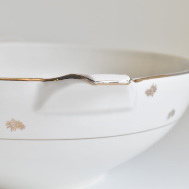 Vintage Salad Bowl Digoin & Sarreguemines Nico