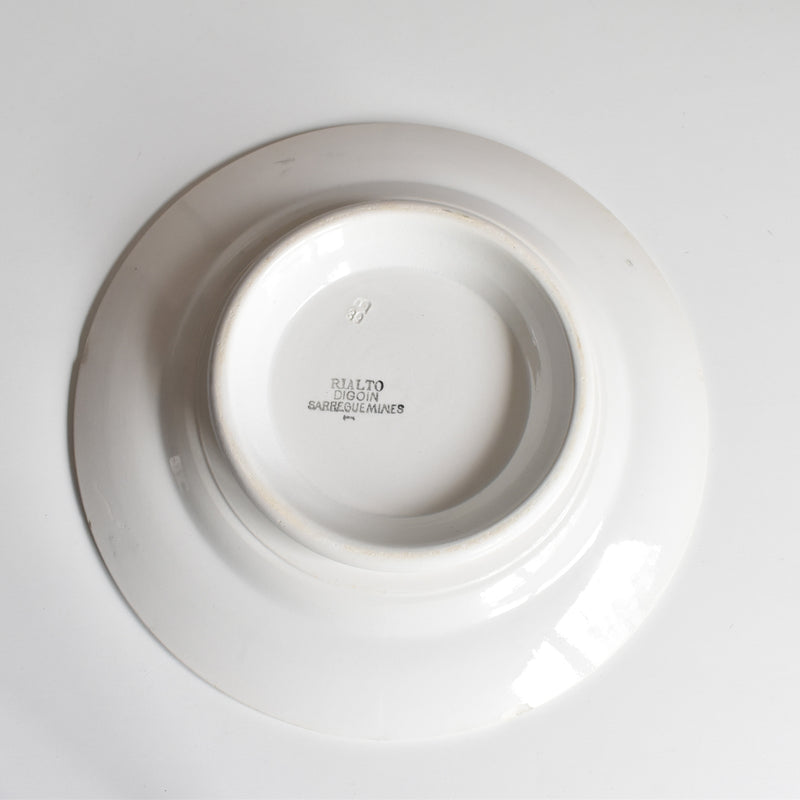 ヴィンテージ脚付きプレート ディゴワン＆サルグミンヌ Rialto(リアルト）