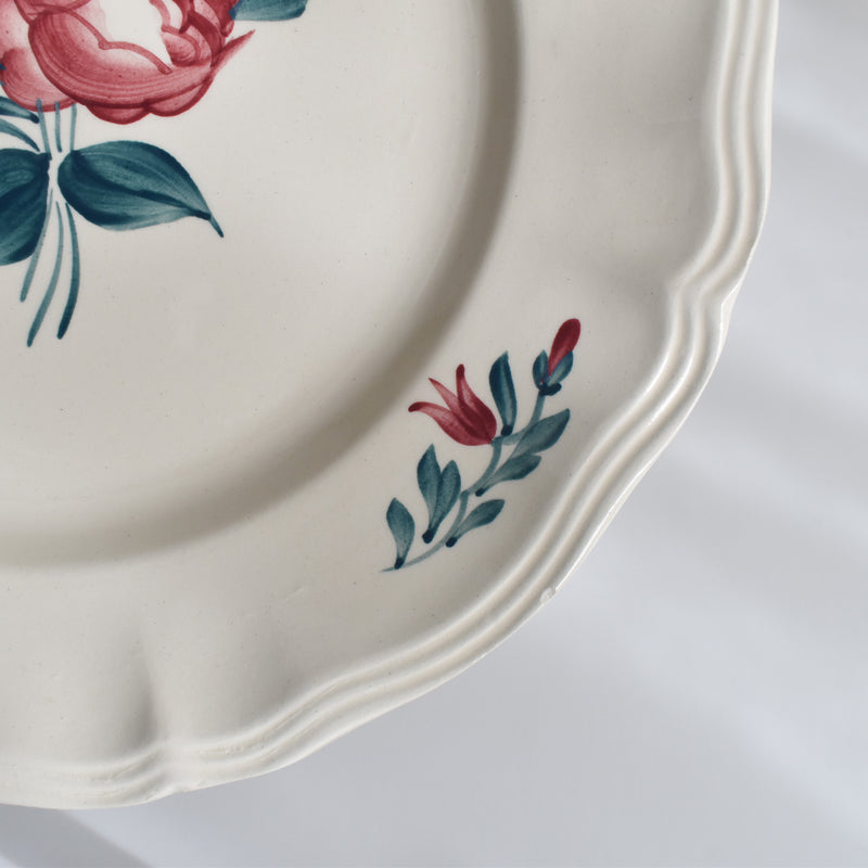 Vintage Dessert Plate - Digoin & Sarreguemines "Yann" A