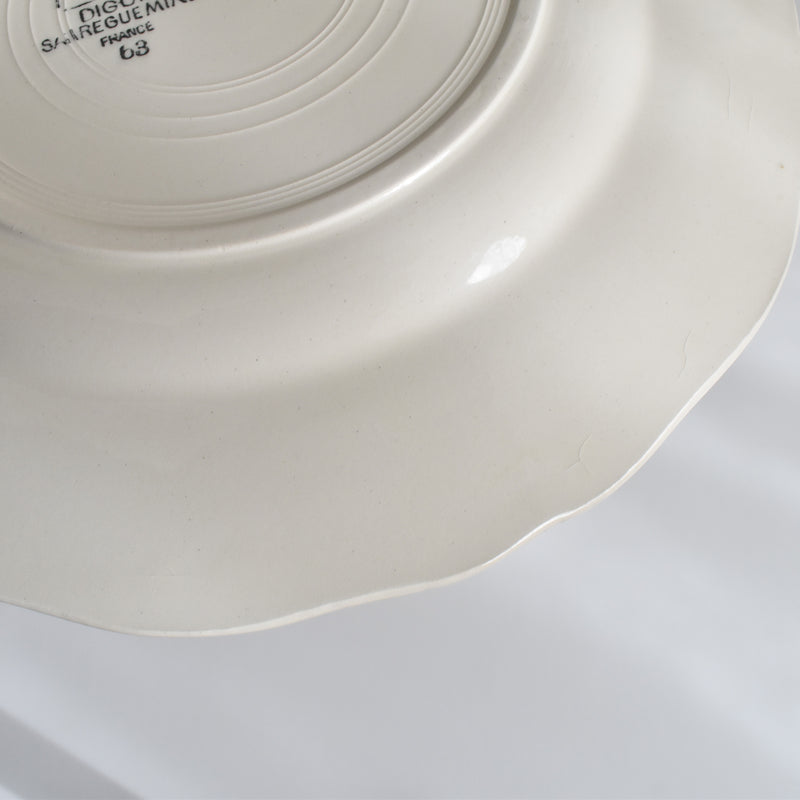 Vintage Dessert Plate - Digoin & Sarreguemines "Yann" A