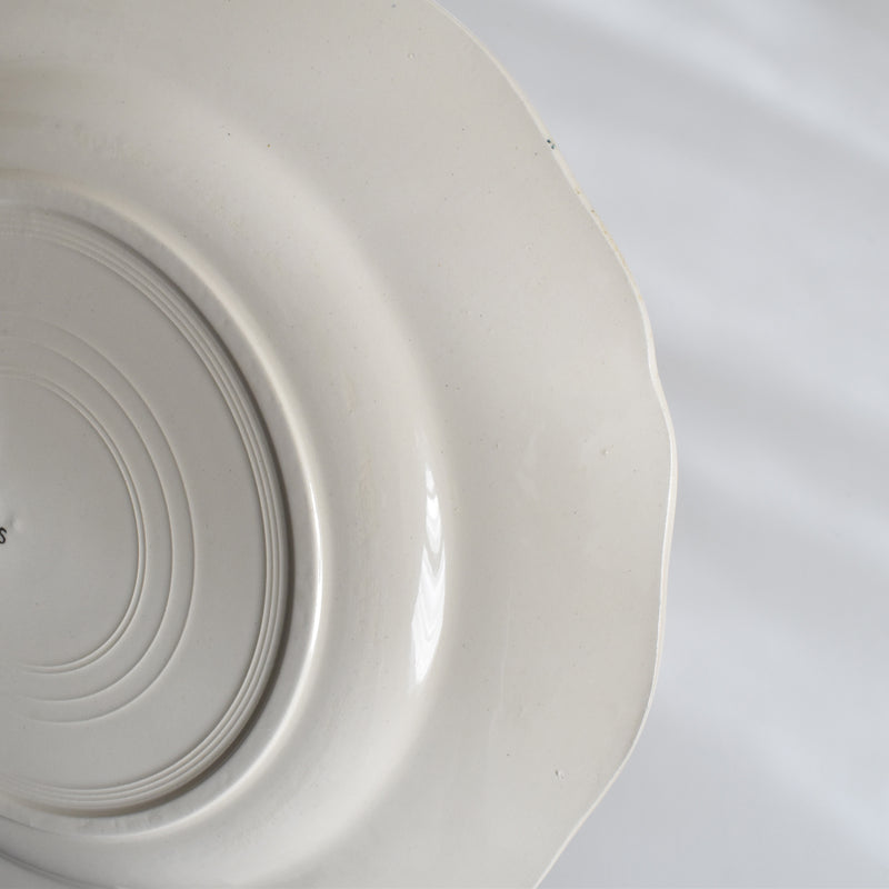 Vintage Dessert Plate - Digoin & Sarreguemines "Yann" A
