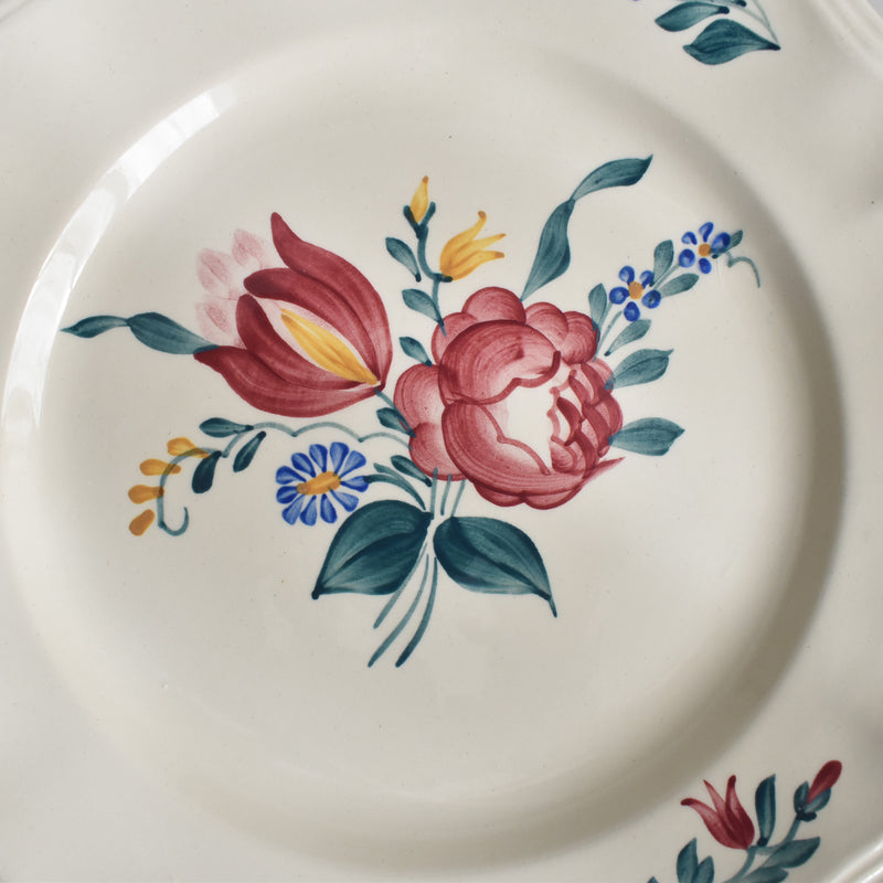 Vintage Dessert Plate - Digoin & Sarreguemines "Yann" A
