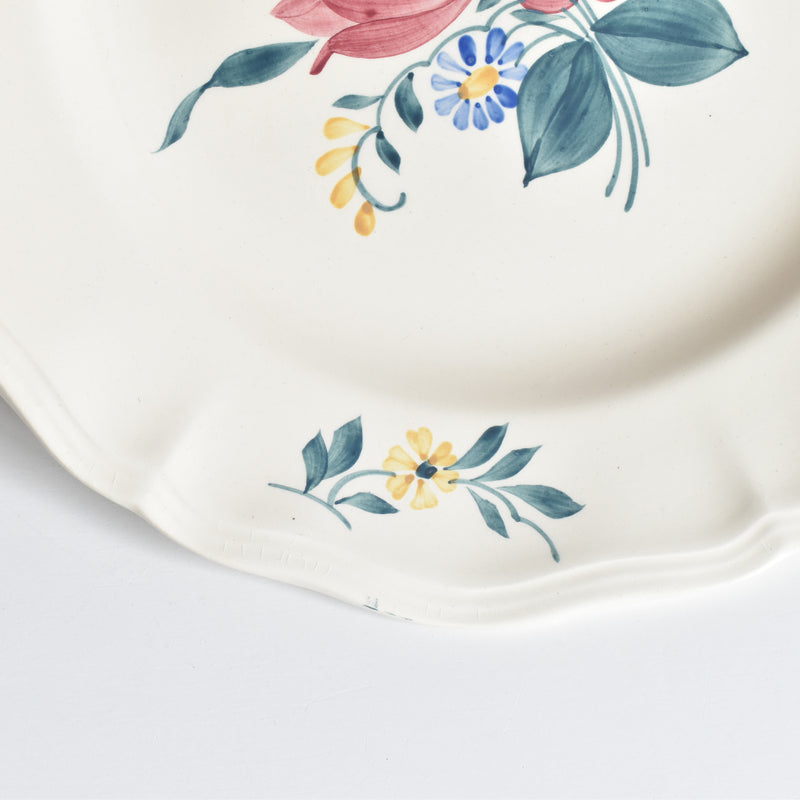 Vintage Plate Digoin & Sarreguemines Yann D