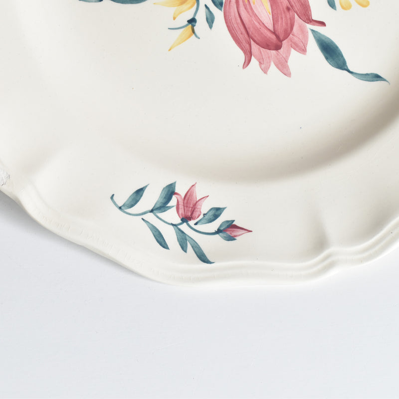 Vintage Plate Digoin & Sarreguemines Yann D
