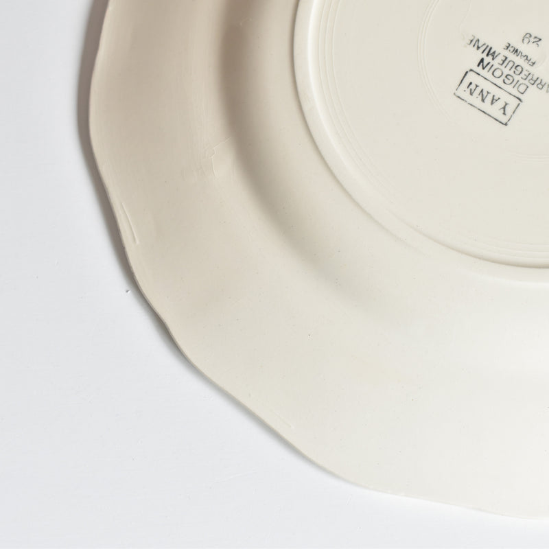 Vintage Plate Digoin & Sarreguemines Yann D