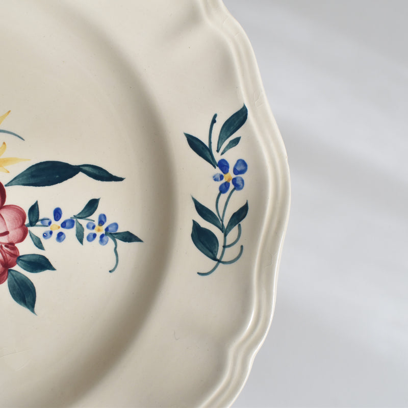 Vintage Plate, Digoin & Sarreguemines Yann (Ian) A