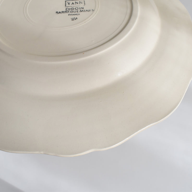 Vintage Plate, Digoin & Sarreguemines Yann (Ian) A