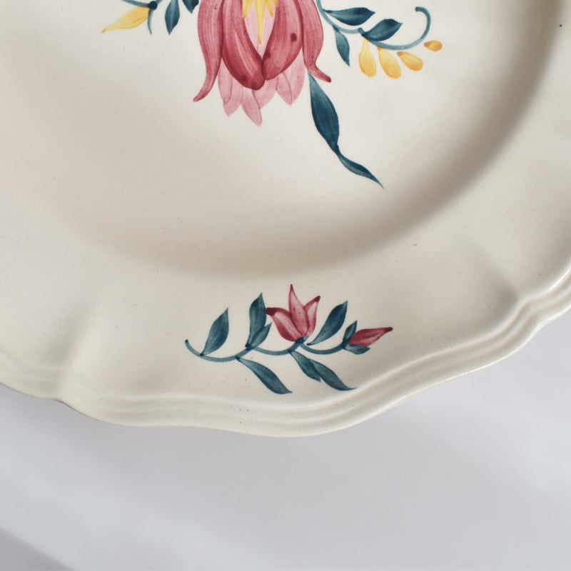 Vintage Plate: Digoin & Sarreguemines "Yann" B