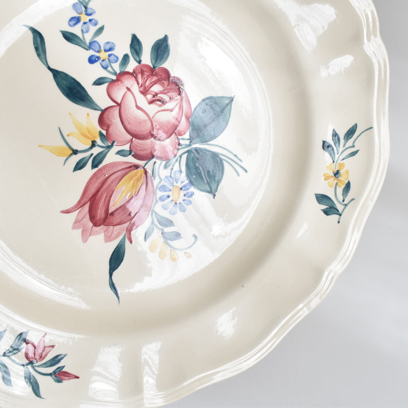 Vintage Plate: Digoin & Sarreguemines "Yann" B