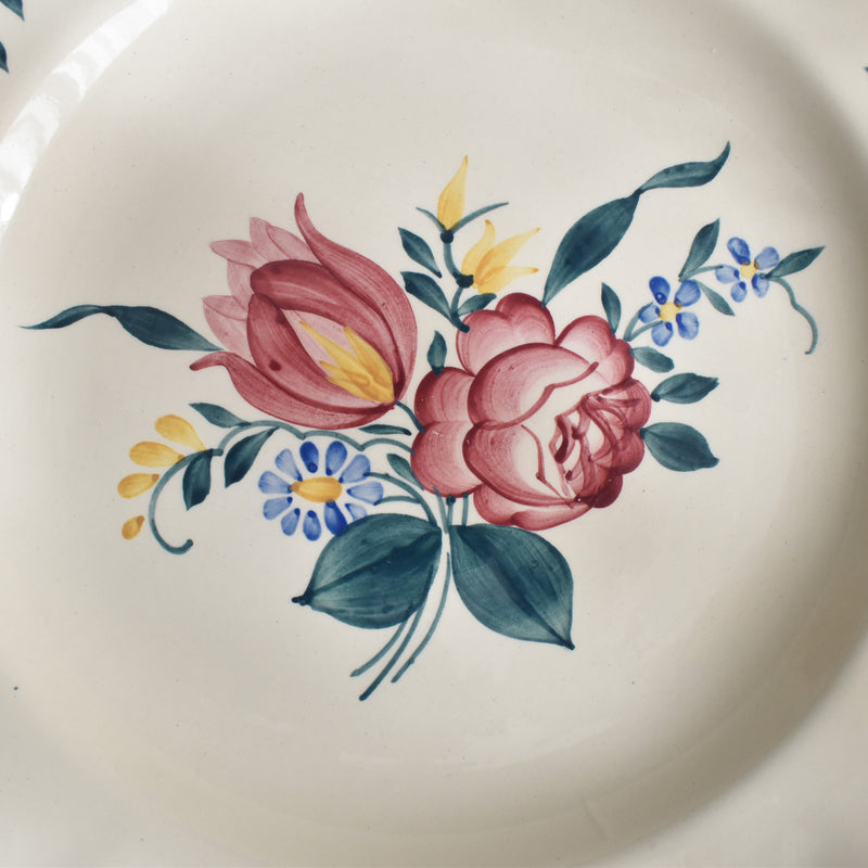 Vintage Plate: Digoin & Sarreguemines "Yann" B