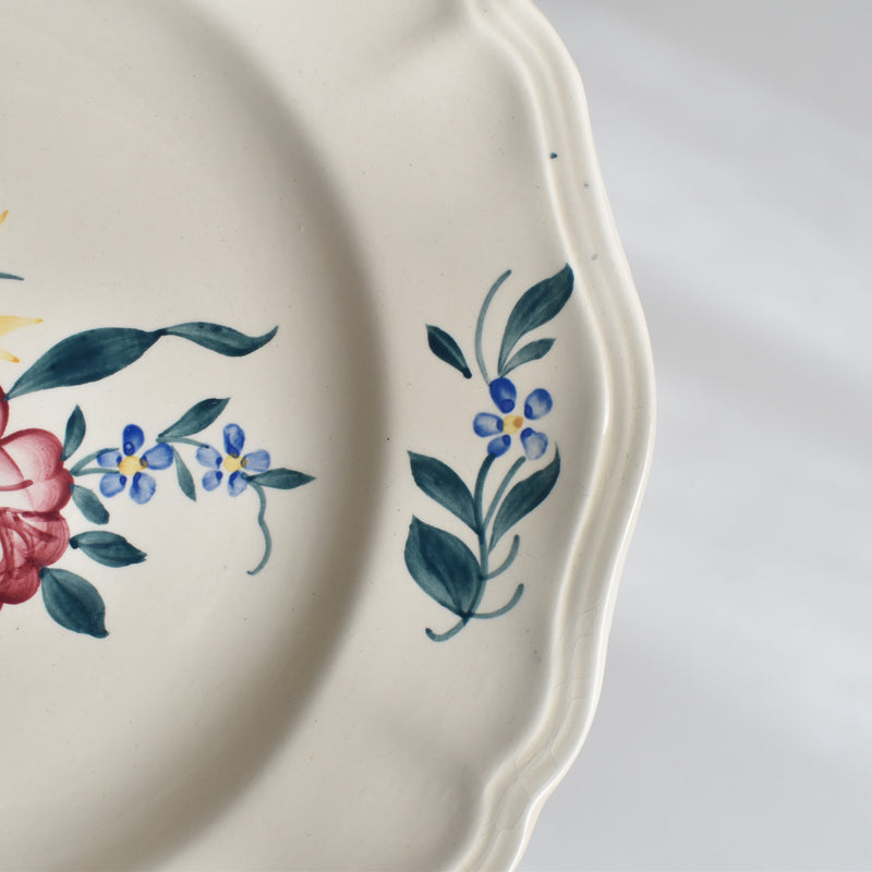 Vintage Plate: Digoin & Sarreguemines "Yann" B