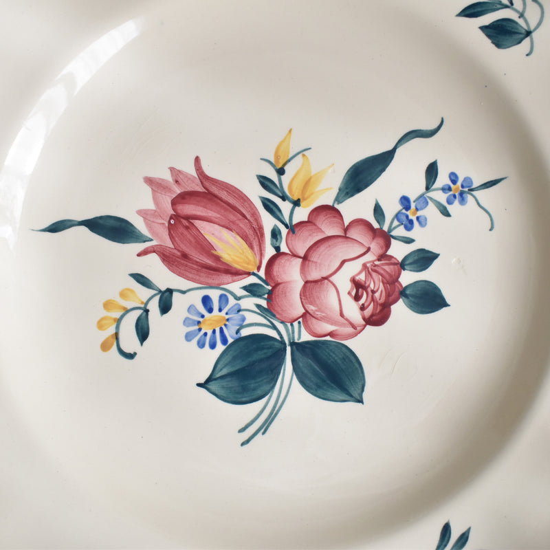 Vintage Plate Digoin & Sarreguemines Yann