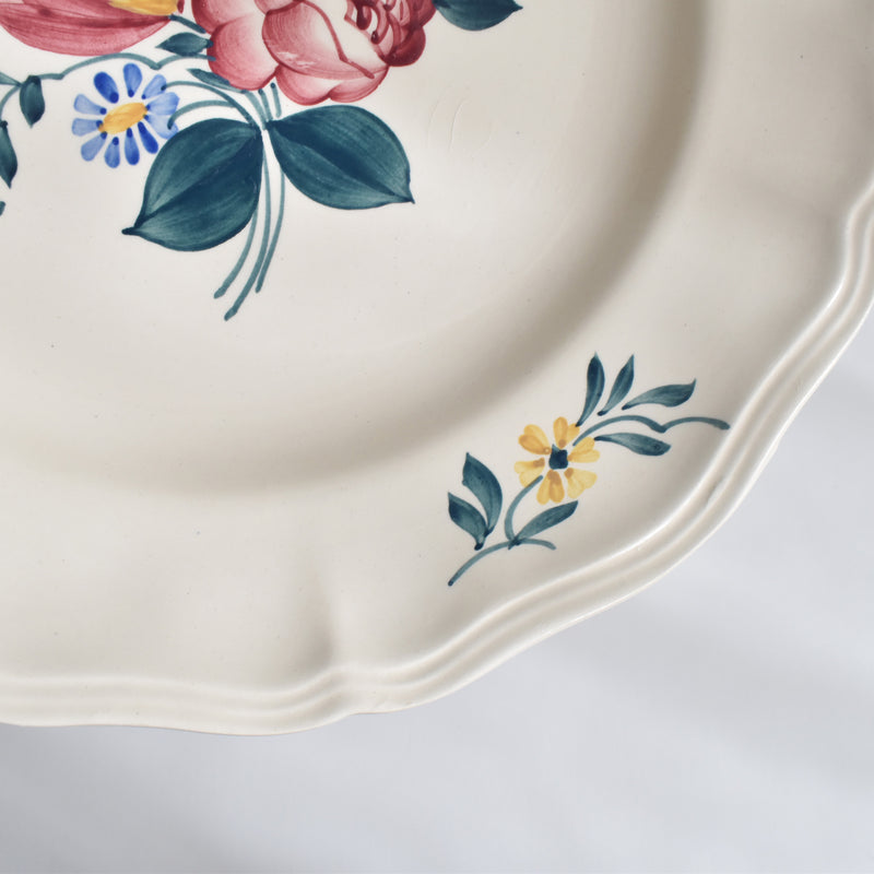 Vintage Plate Digoin & Sarreguemines Yann