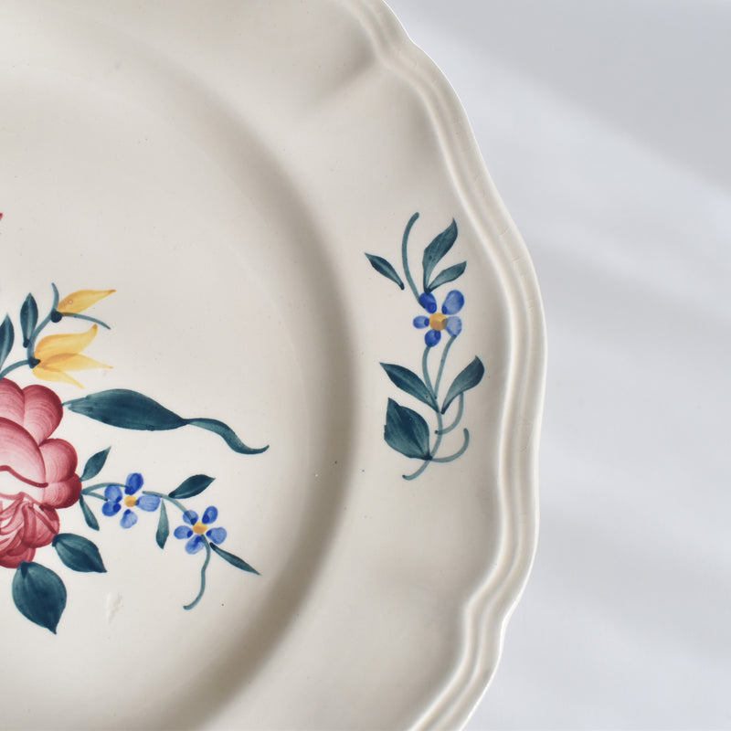 Vintage Plate Digoin & Sarreguemines Yann