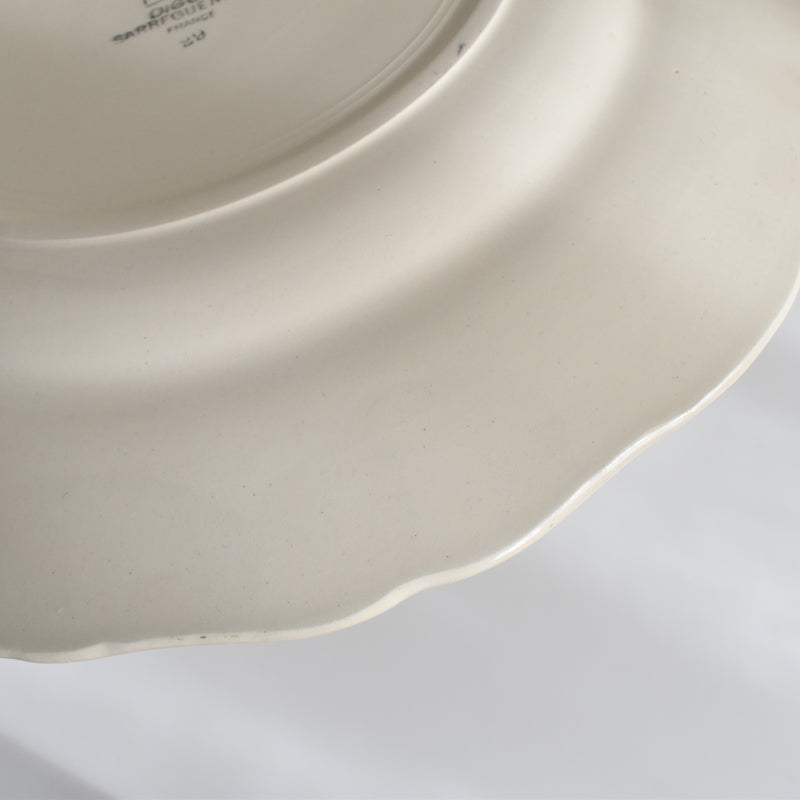 Vintage Plate Digoin & Sarreguemines Yann