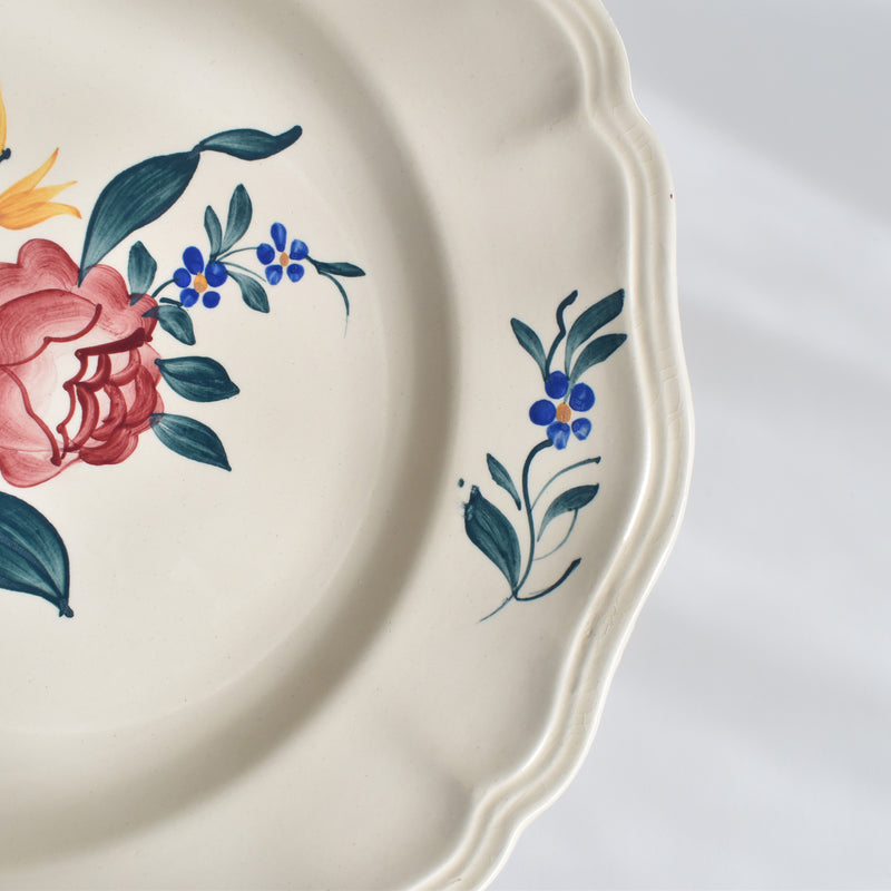 Vintage Plate Digoin & Sarreguemines Yann D
