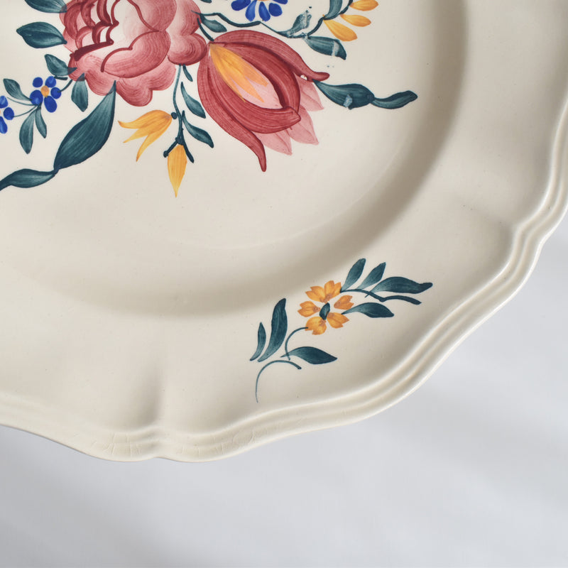 Vintage Plate Digoin & Sarreguemines Yann D