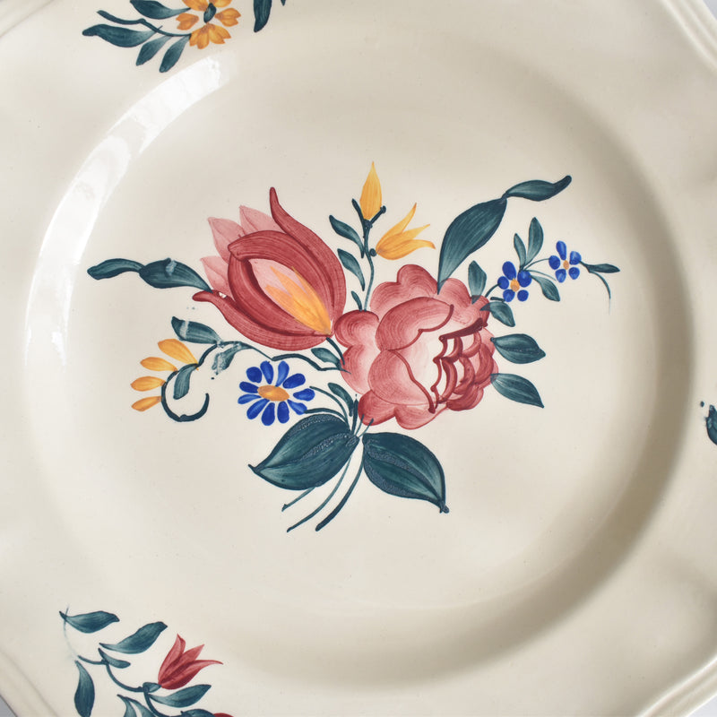 Vintage Plate Digoin & Sarreguemines Yann D