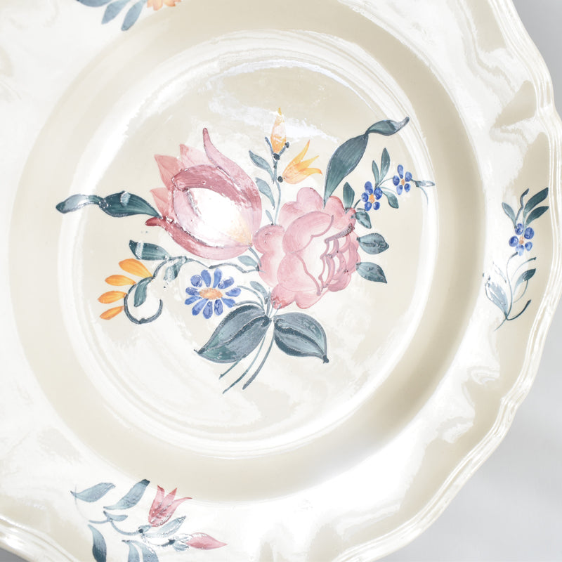 Vintage Plate Digoin & Sarreguemines Yann D