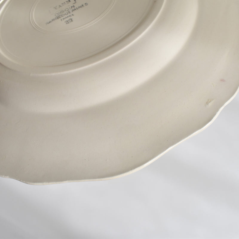 Vintage Plate, Digoin & Sarreguemines "Yann"