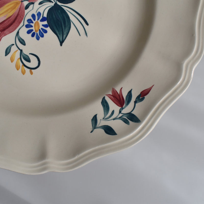 Vintage Plate Digoin & Sarreguemines Yann F
