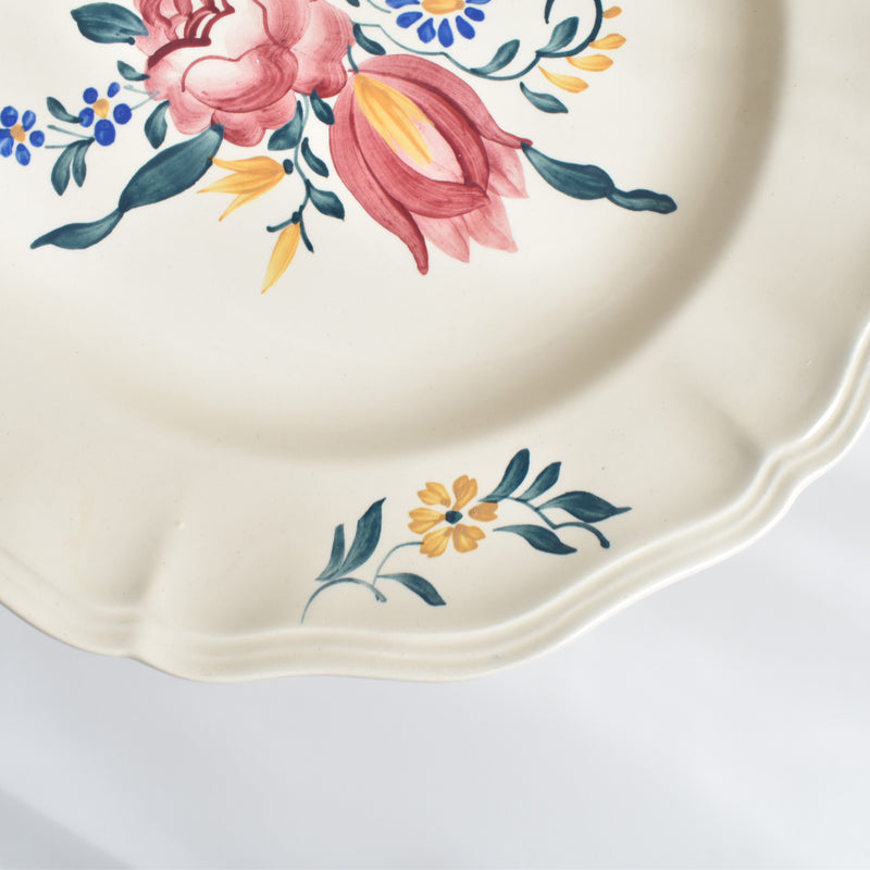 Vintage Plate Digoin & Sarreguemines Yann F