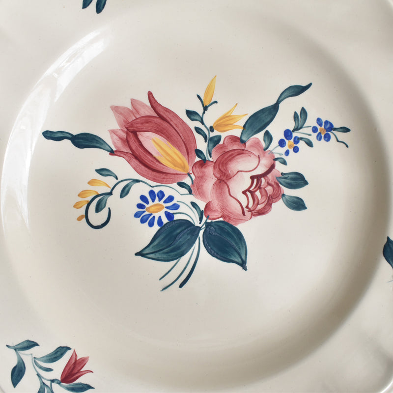 Vintage Plate Digoin & Sarreguemines Yann F