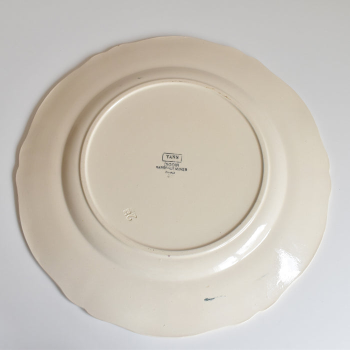 ヴィンテージ大皿 ディゴワン＆サルグミンヌ Yann (ヤン）