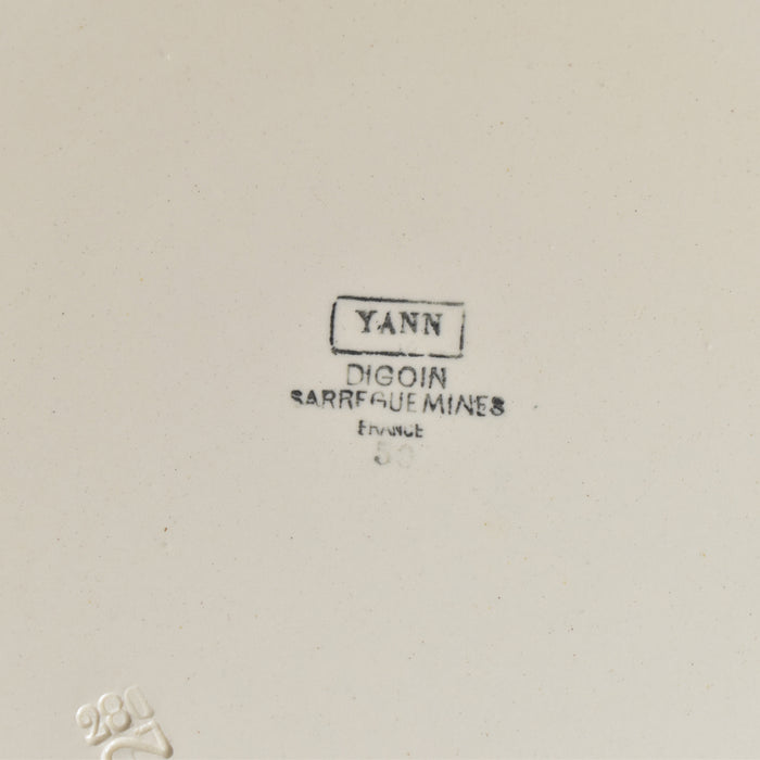 ヴィンテージ大皿 ディゴワン＆サルグミンヌ Yann (ヤン）