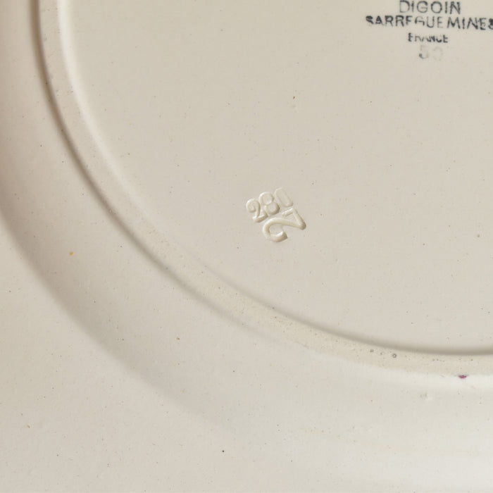 ヴィンテージ大皿 ディゴワン＆サルグミンヌ Yann (ヤン）