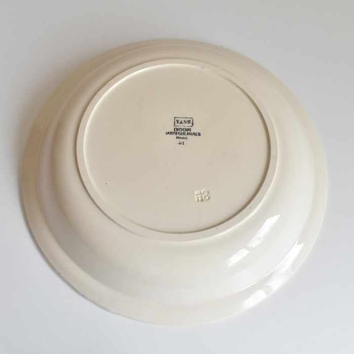 ヴィンテージ深い大皿 ディゴワン＆サルグミンヌ Yann (ヤン）