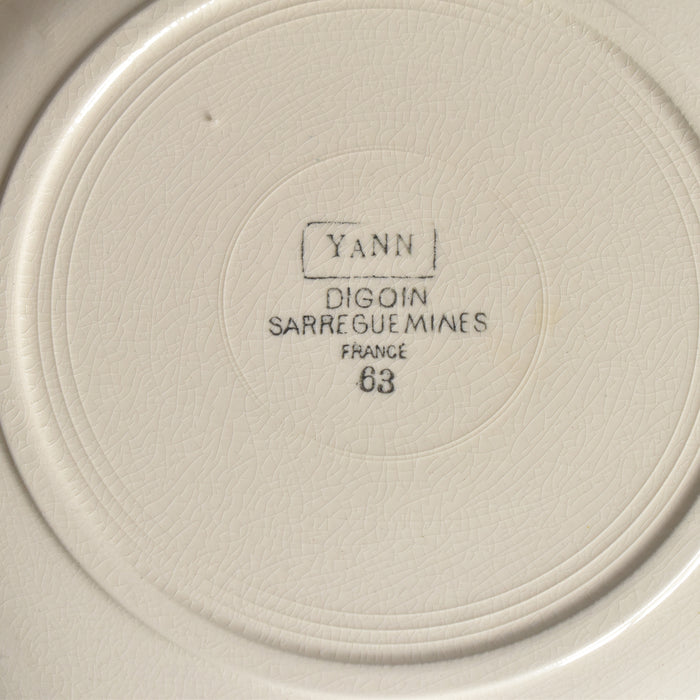 ヴィンテージ深皿 ディゴワン＆サルグミンヌ Yann (ヤン）
