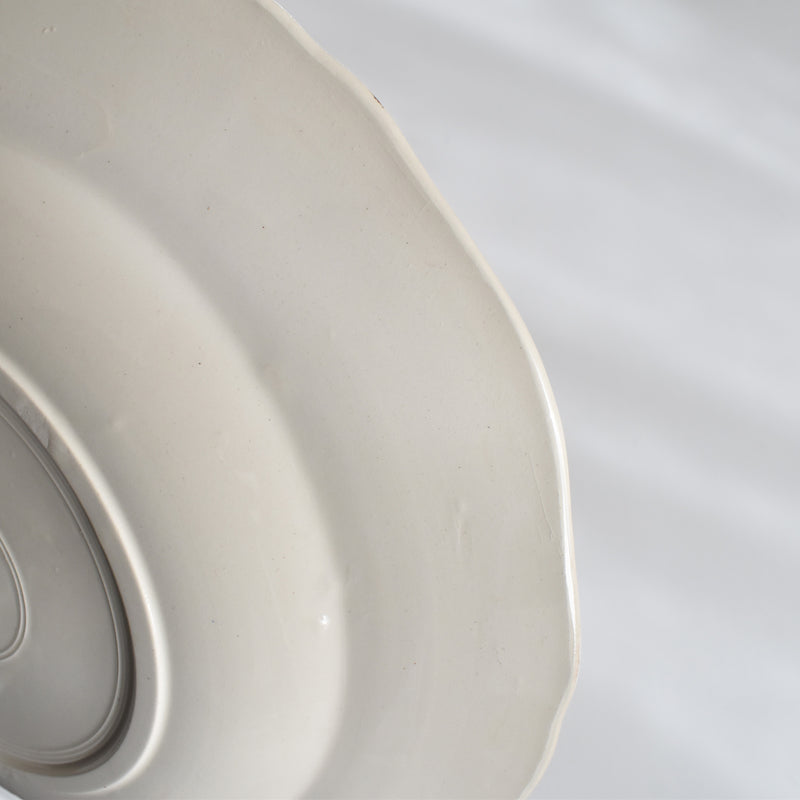 Vintage Deep Plate Digoin & Sarreguemines Yann (Yan) A