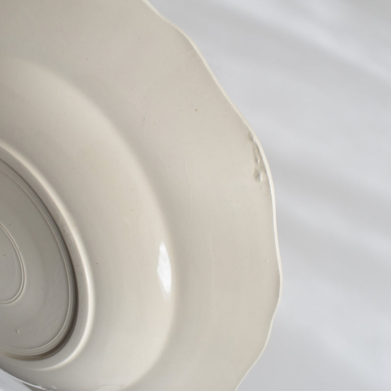 Vintage Deep Plate Digoin & Sarreguemines Yann