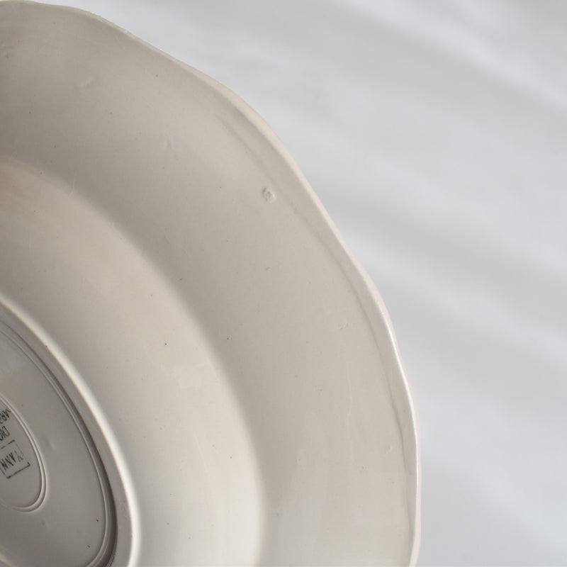Vintage Deep Plate Digoin & Sarreguemines Yann