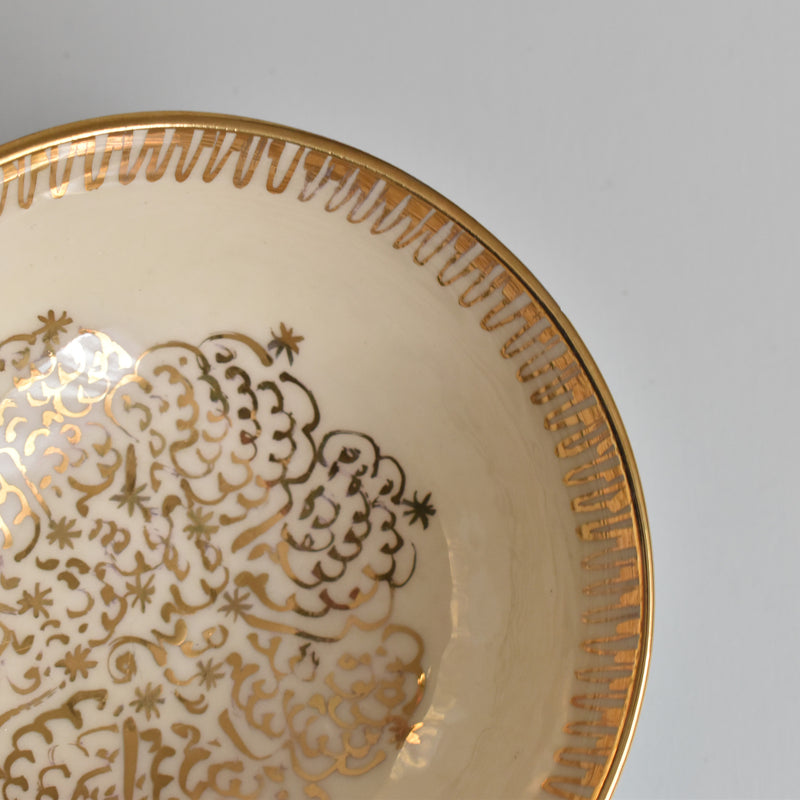 ヴィンテージチョコレートカップ＆ソーサー A.Dressinval ア.ドラサンヴァル ライトブルー