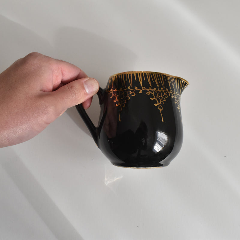 Vintage Creamer A.Dressinval Black