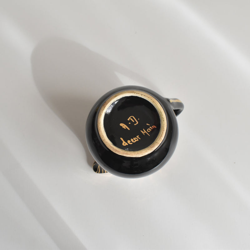 Vintage Creamer A.Dressinval Black