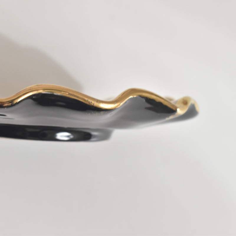 ヴィンテージコーヒーカップ＆ソーサー A.Dressinval ア.ドラサンヴァル ブラック