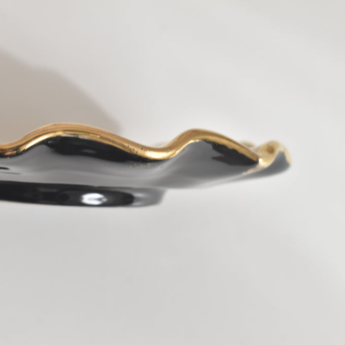 ヴィンテージコーヒーカップ＆ソーサー A.Dressinval ア.ドラサンヴァル ブラック